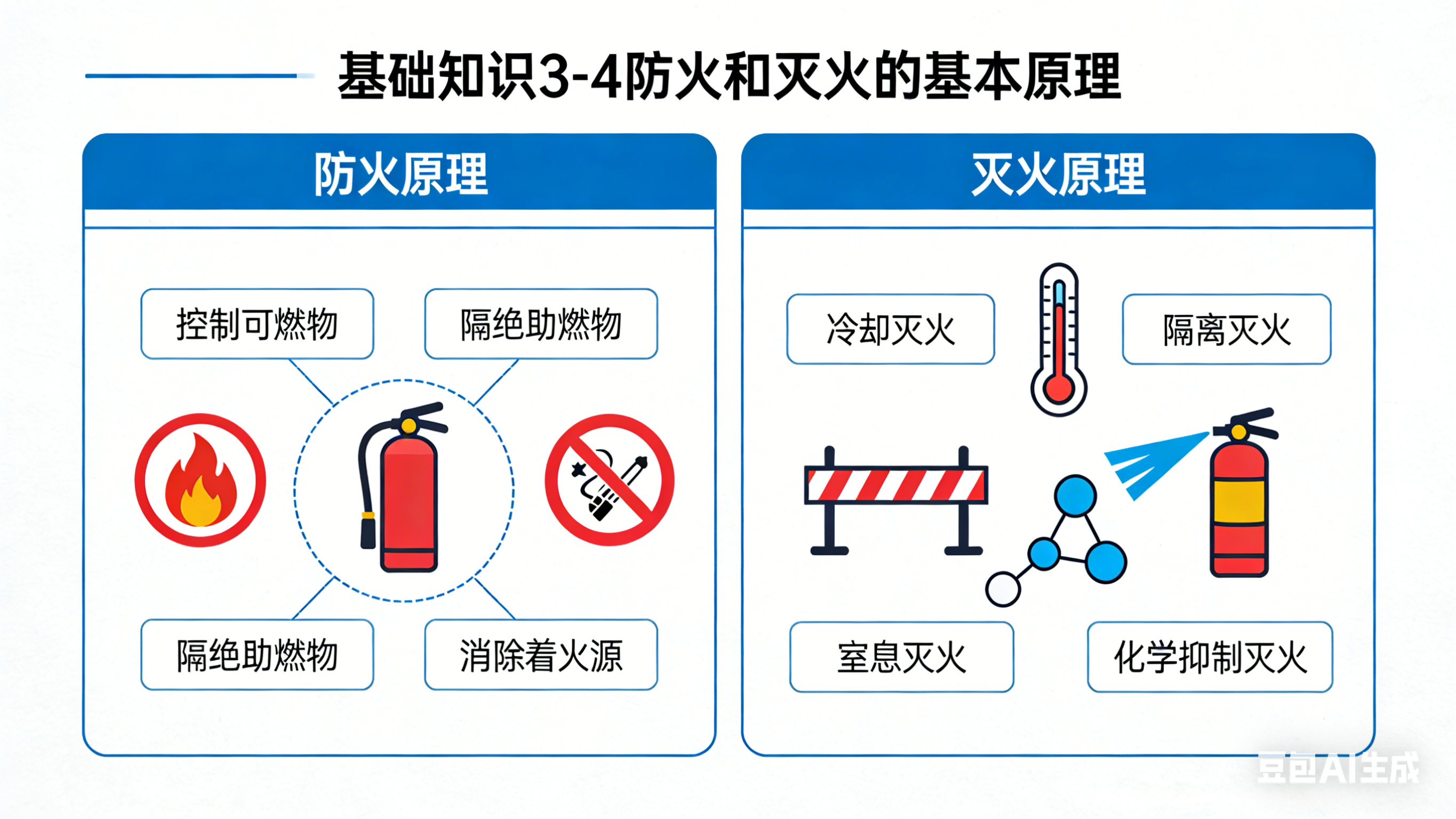 《基础知识》3-4防火和灭火的基本原理