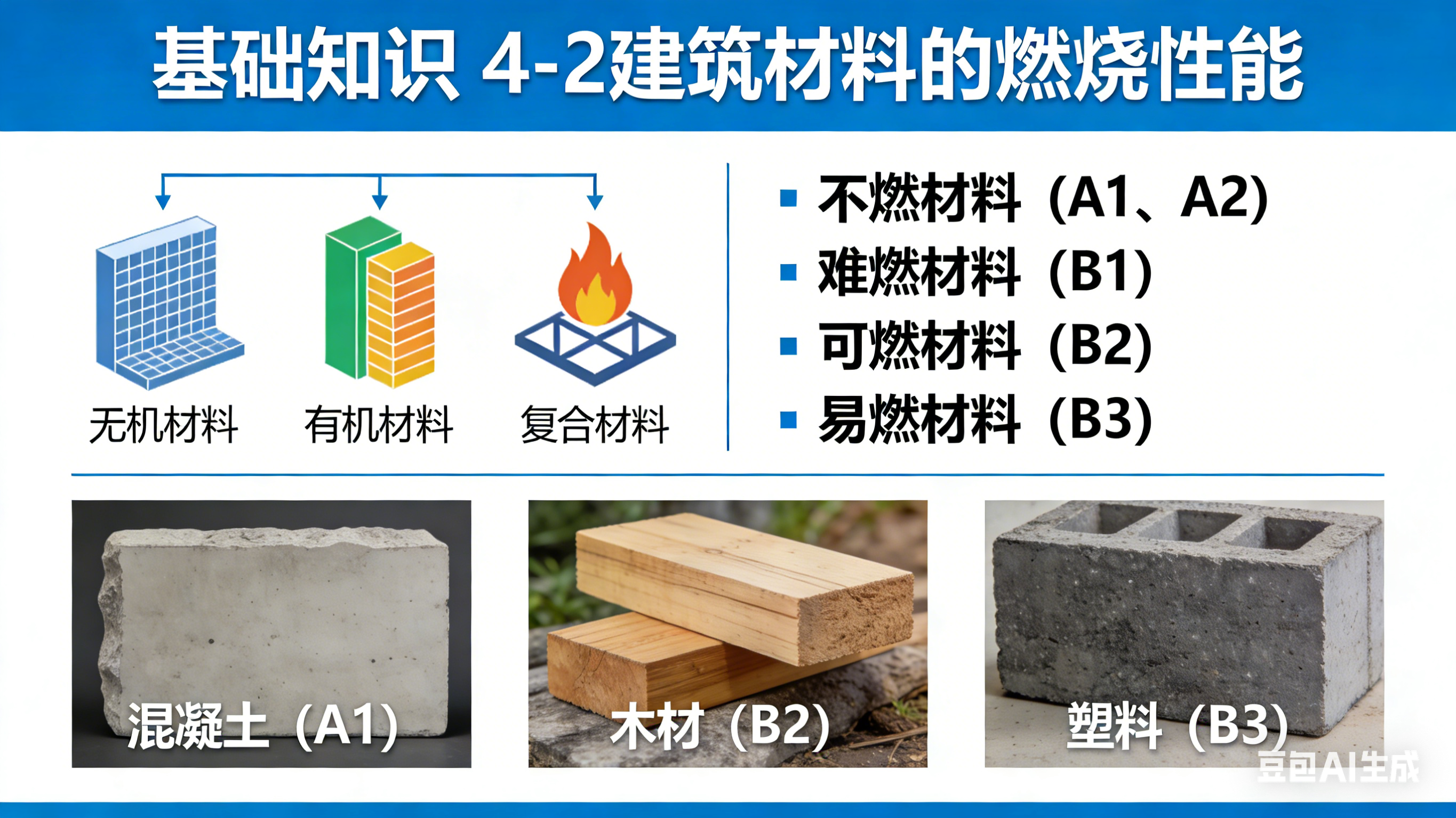 《基础知识》4-2建筑材料的燃烧性能